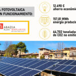 Planta fotovoltaica tras 1 año en funcionamiento
