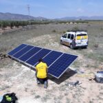 Instalación aislada en casa de Campo en Aspe
